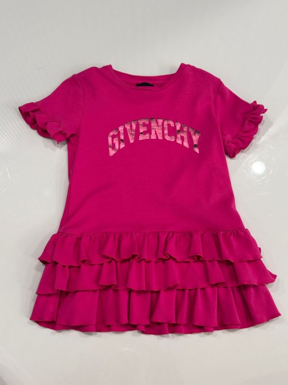 Kids Givenchy Ruffle Dress